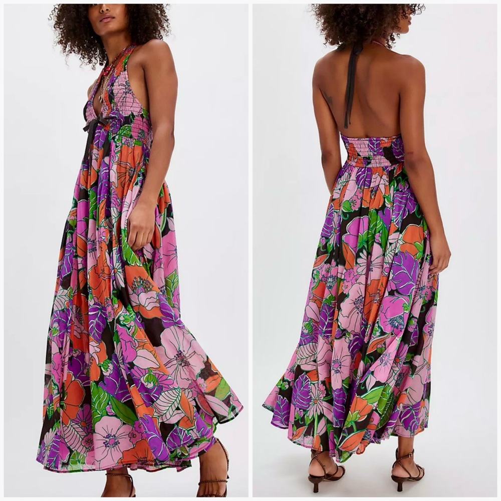 NWT Bayside Florals Maxi Dress